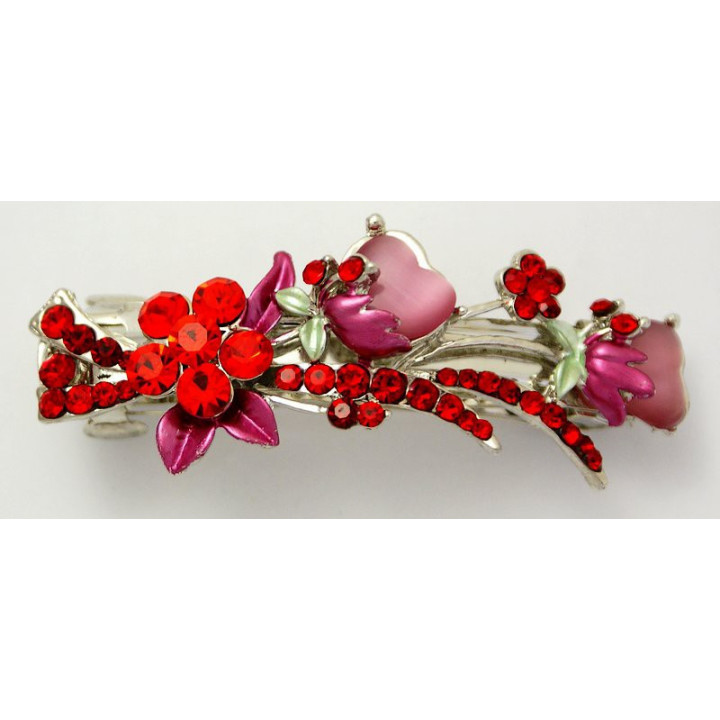 Haarspange Braut, Haargummi Strass, Haarschmuck, Brautschmuck