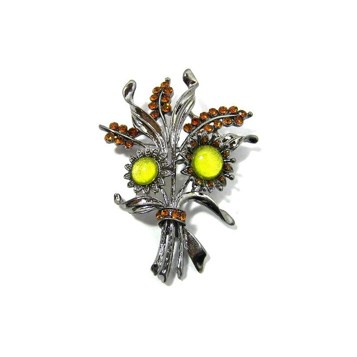 Kleiderbrosche, Brosche, Braut, Haargummi Strass, Haarschmuck, Brautschmuck