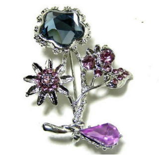 Kleiderbrosche, Brosche, Braut, Haargummi Strass, Haarschmuck, Brautschmuck