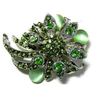 Kleiderbrosche, Brosche, Braut, Haargummi Strass, Haarschmuck, Brautschmuck