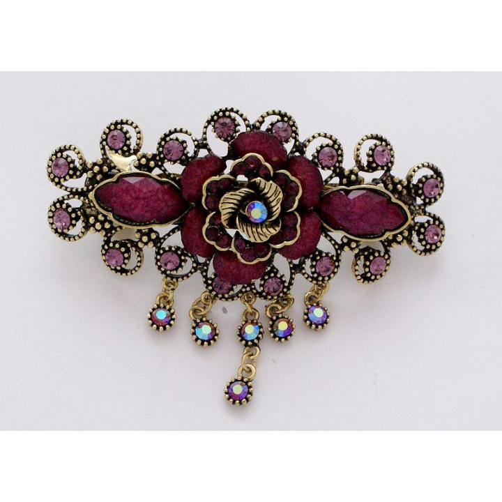 Haarspange Braut, Haargummi Strass, Haarschmuck, Brautschmuck