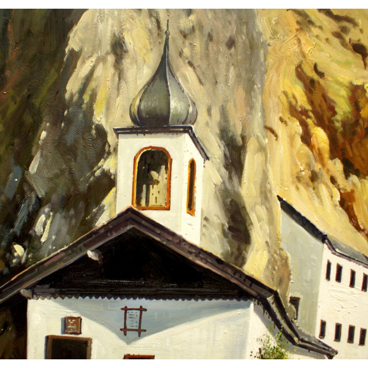 Einsiedelei-Saalfelden - handgemaltes Ölbild in 40x50cm