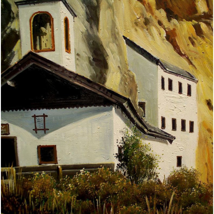 Einsiedelei-Saalfelden - handgemaltes Ölbild in 40x50cm