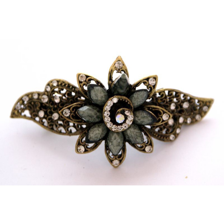 Haarspange mit Strass Kristallen-HRS_2012_12sw