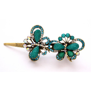 Haarklammer mit Strass Kristallen-HRS-KL_2012_101blgr