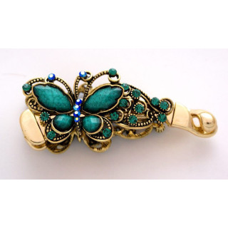 Haarklammer mit Strass Kristallen