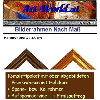 Bilderrahmen S18 für Ölgemälde