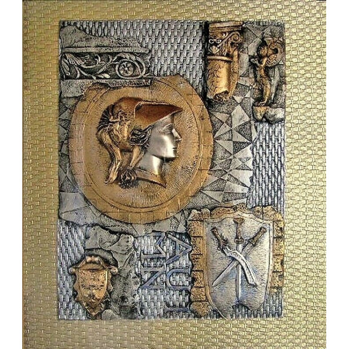 Reliefbild - Gladiator aus dem alten Rom