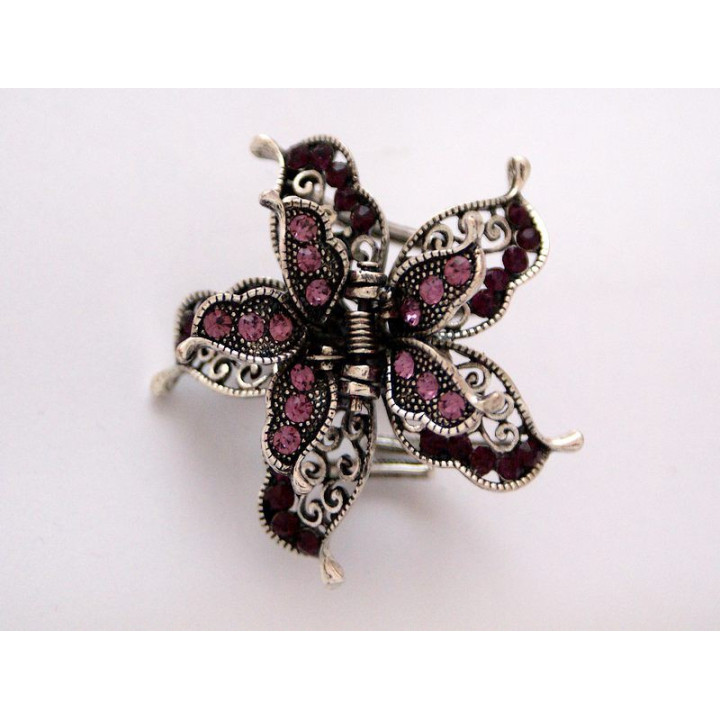 Haarklammer mit Strass Kristallen-HRS-KL_2012_50vio