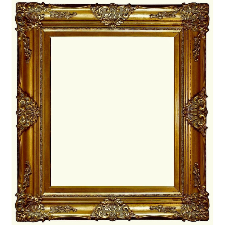 Barockrahmen S25 - 50x60cm / Prunkrahmen für Ölgemälde