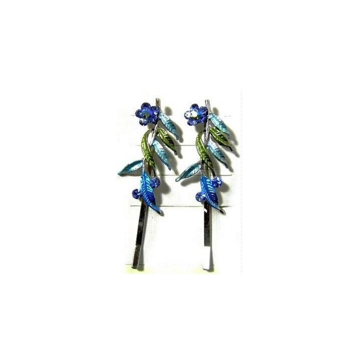 Zauberhafte Haarspange mit ausgesuchten Strass Kristallen besetzt.