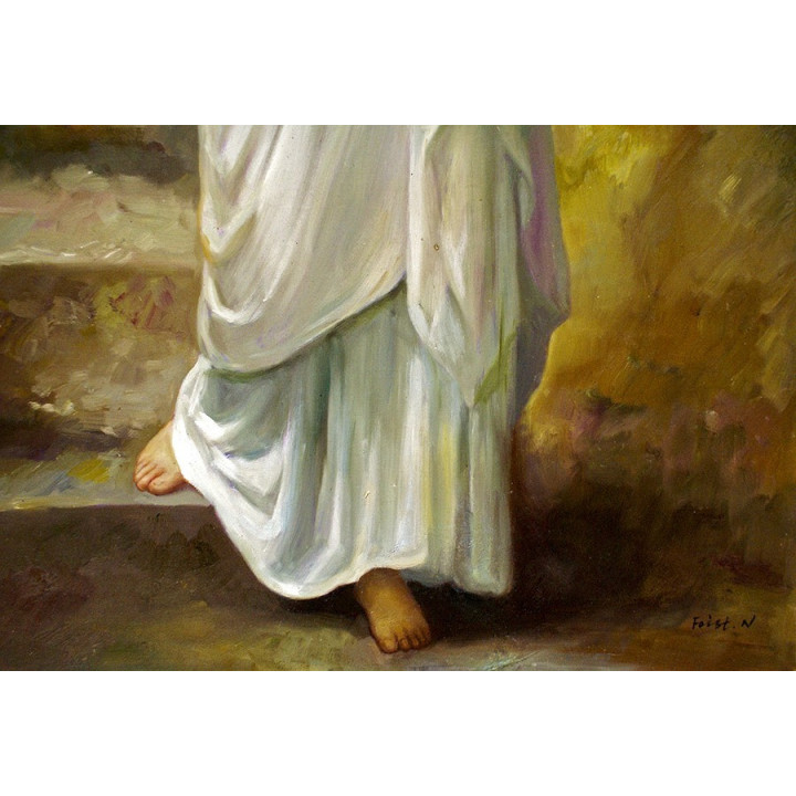 Madonna mit Jesuskind - handgemaltes Ölbild in 60x90cm- 10_35