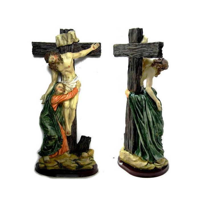 KRUZIFIX - Maria neben Jesus am Kreuz