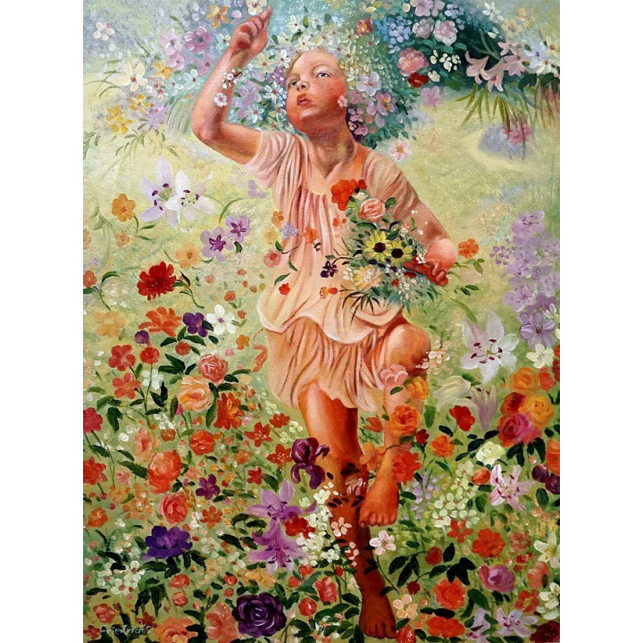 Leon_Frederic_Spring - handgemaltes Ölbild in 50x70cm