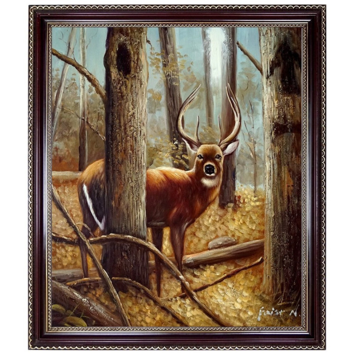 Jagdgemälde - Ölgemälde