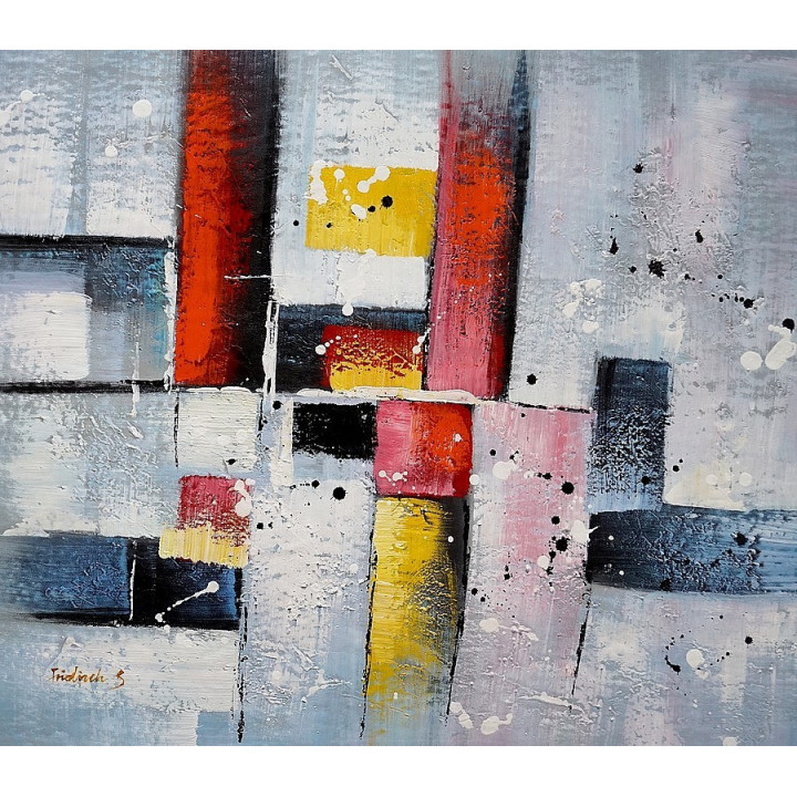 Ölbild- Blätter -1_71 - 50x60cm