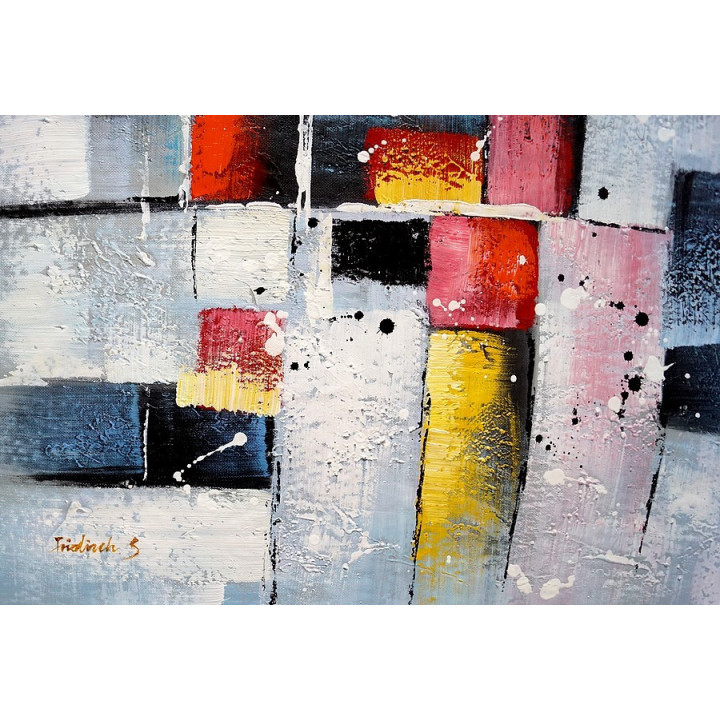 Ölbild- Blätter -1_71 - 50x60cm