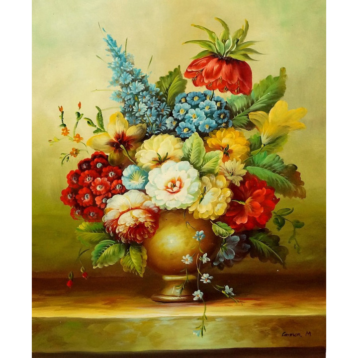 Blumen - Ölgemälde- Blumen_1-36 - 50x60cm