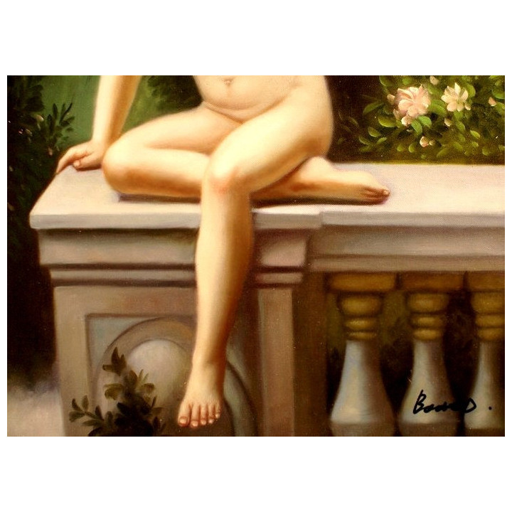 der Gefangene - Ölgemälde