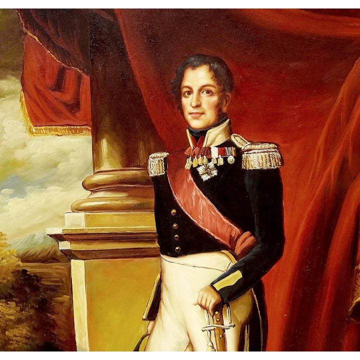 Mrs Graham - handgemaltes Ölbild in  60x90cm-7060