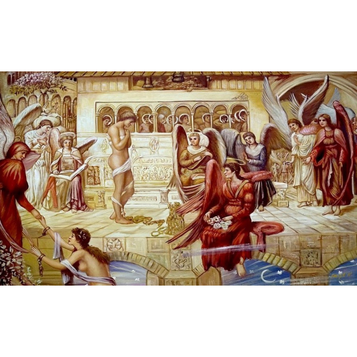 Liebespaar - handgemaltes Ölbild in 60x90cm -8-11