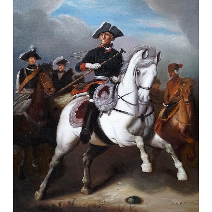 Faistauer Anton - Dame mit schwarzen Hut - handgemaltes Ölbild in 50x60cm