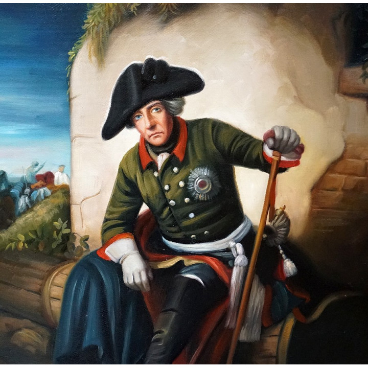 Faistauer Anton - Dame mit schwarzen Hut - handgemaltes Ölbild in 50x60cm