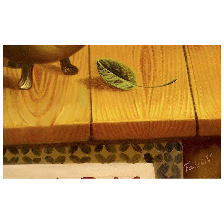 Stillleben - handgemaltes Ölbild in 50x60cm-1-129