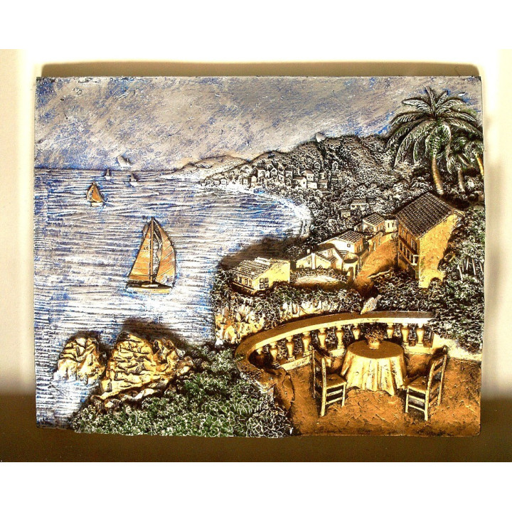 Reliefbild - Seepromenade