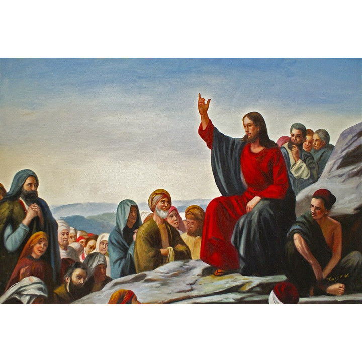 Herz Mariae, die Madonna des Himmels - Ölgemälde