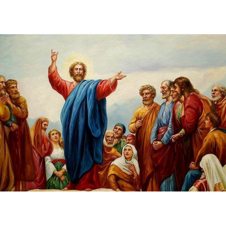 Herz Mariae, die Madonna des Himmels - Ölgemälde