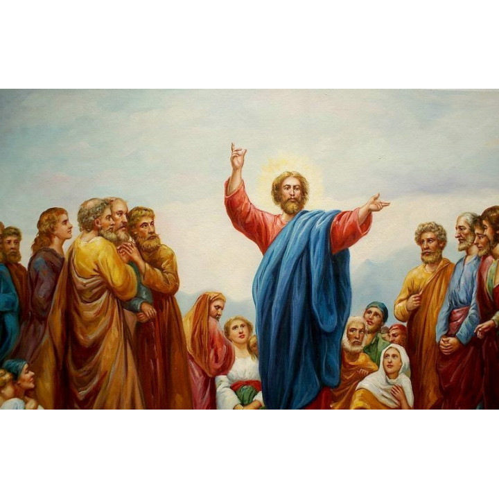 Herz Mariae, die Madonna des Himmels - Ölgemälde