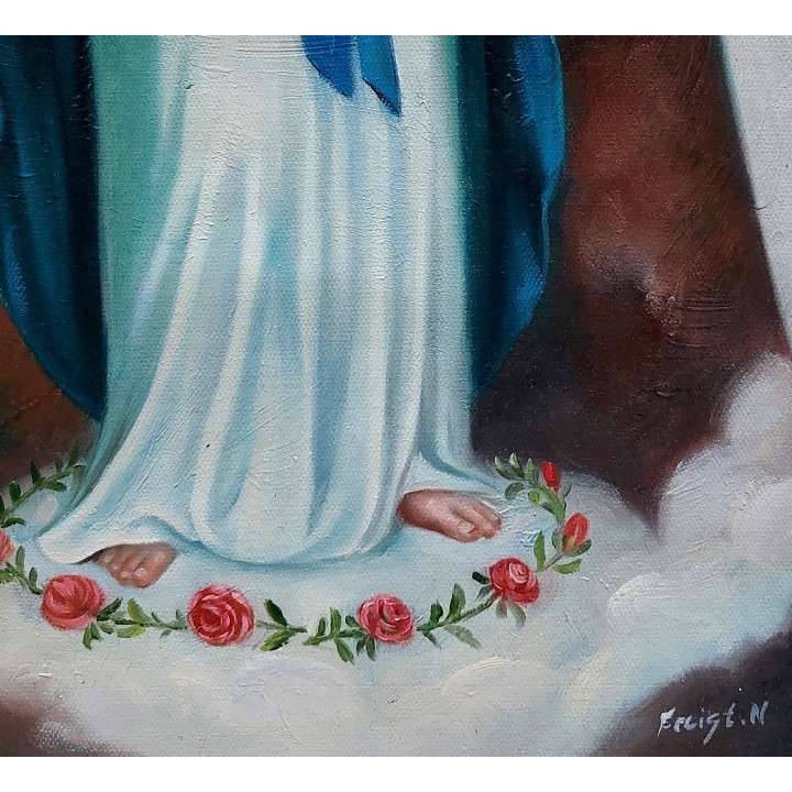 Wundertätige Madonna, Immaculata, Maria Mutter Gottes - Ölgemälde