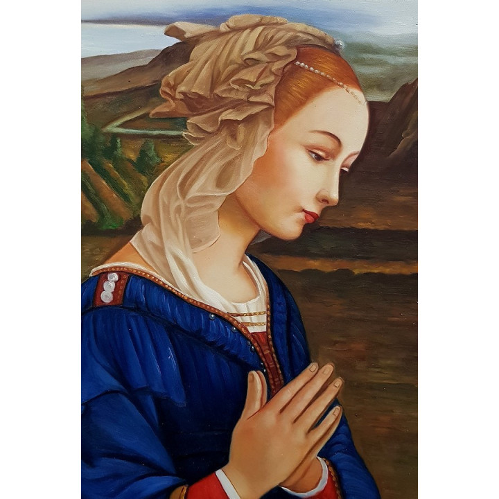 Herz Mariae, die Madonna des Himmels - Ölgemälde