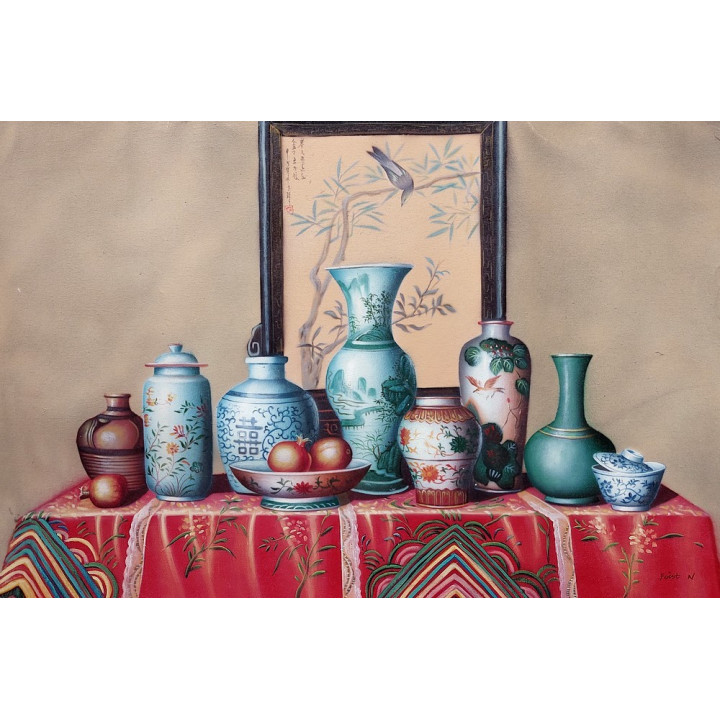 Stillleben - Ölgemälde 1_16 - 60x90cm