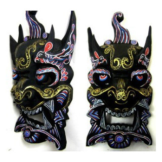 Sinotibetische Holzmaske M20