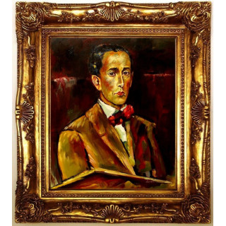 Faistauer Anton - Selbstbildnis - handgemaltes Ölbild