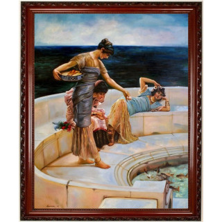 Alma Tadema- handgemaltes Ölbild