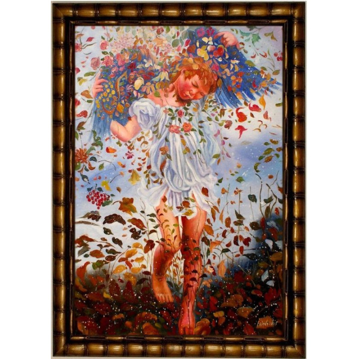 Leon_Frederic_Winter - handgemaltes Ölbild in 50x70cm