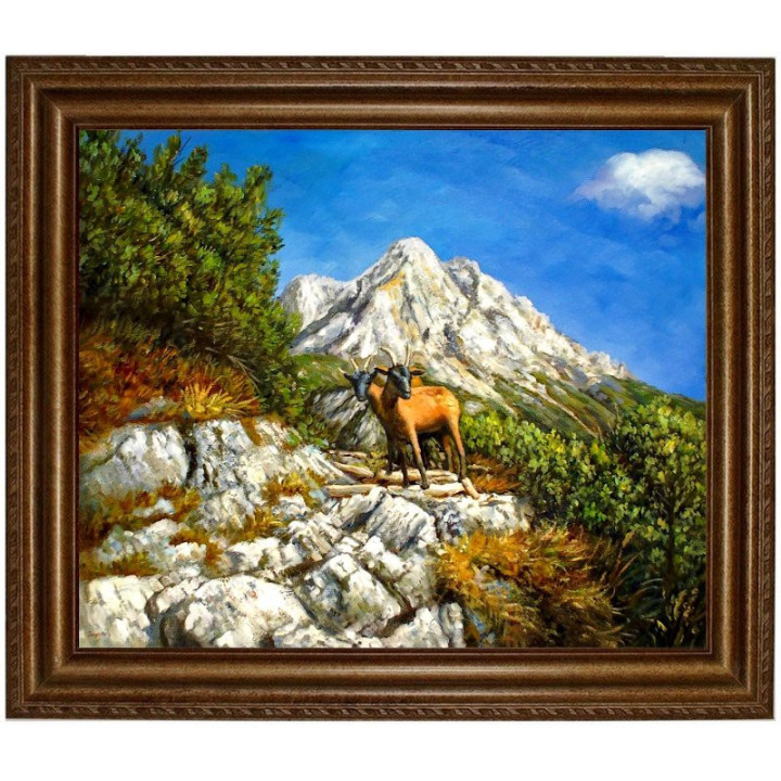 Persailhorn Saalfelden, Ölbild, HANDGEMALT