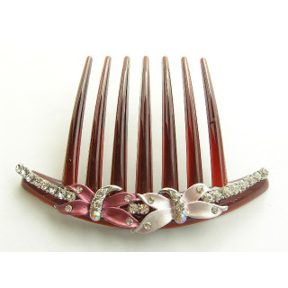 Haarkamm Braut, Haarkamm Perlen, Haarkamm Strass, Haarschmuck, Brautschmuck