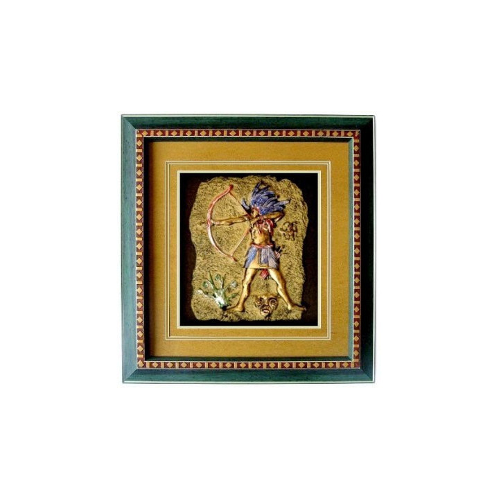 Reliefbild - Der stehende Bogenschütze