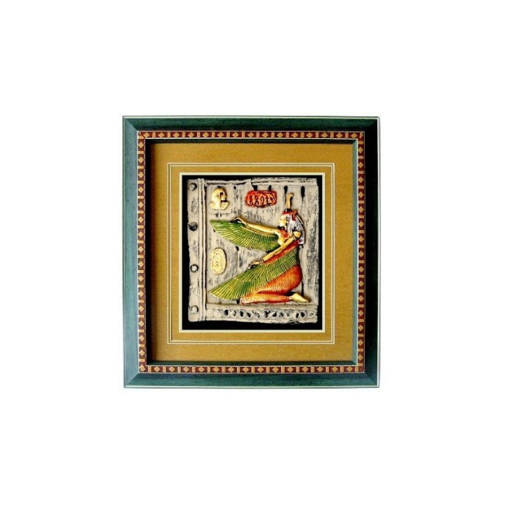 Reliefbild - Die Meditierende