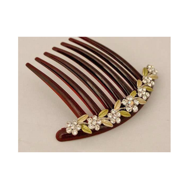 Haarkamm - Preiselbeere-Grün