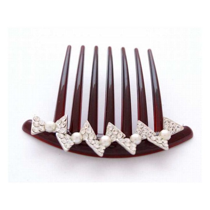 Haarkamm Braut, Haargummi Strass, Haarschmuck, Brautschmuck