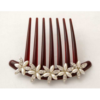 Haarkamm Braut, Haargummi Strass, Haarschmuck, Brautschmuck