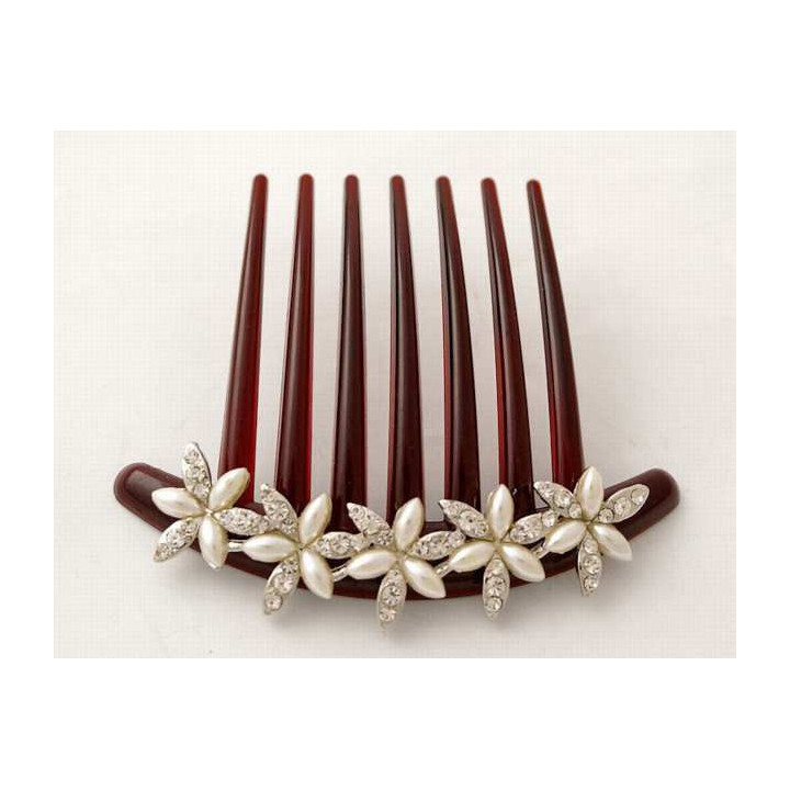 Haarkamm Braut, Haargummi Strass, Haarschmuck, Brautschmuck