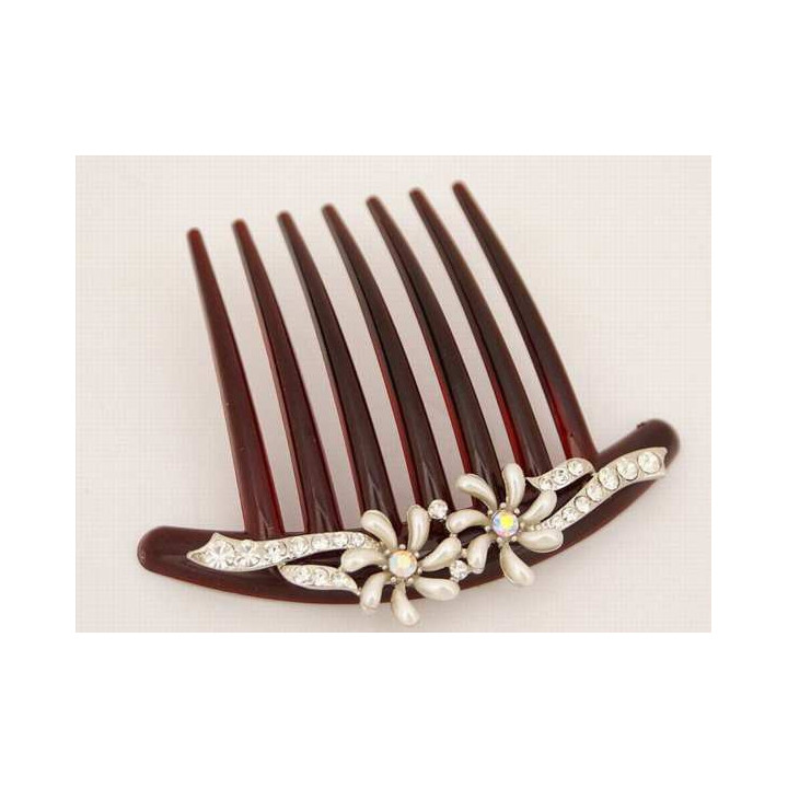 Haarkamm Braut, Haargummi Strass, Haarschmuck, Brautschmuck