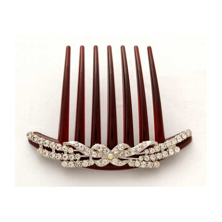 Haarkamm Braut, Haargummi Strass, Haarschmuck, Brautschmuck