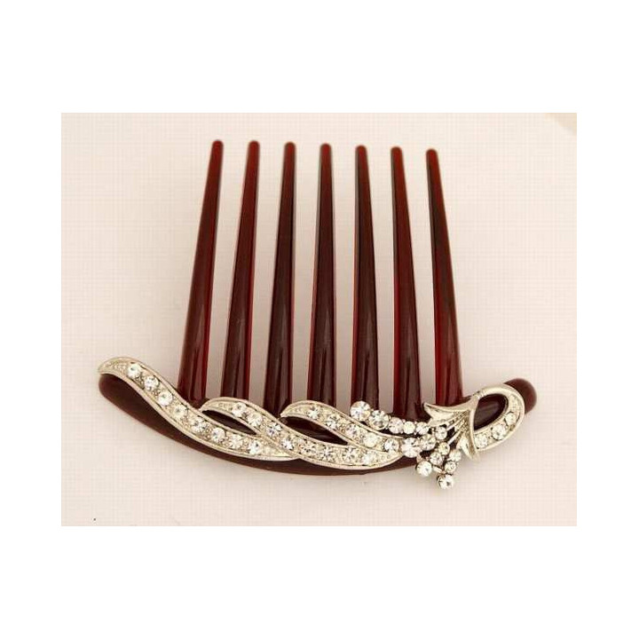 Haarkamm Braut, Haargummi Strass, Haarschmuck, Brautschmuck